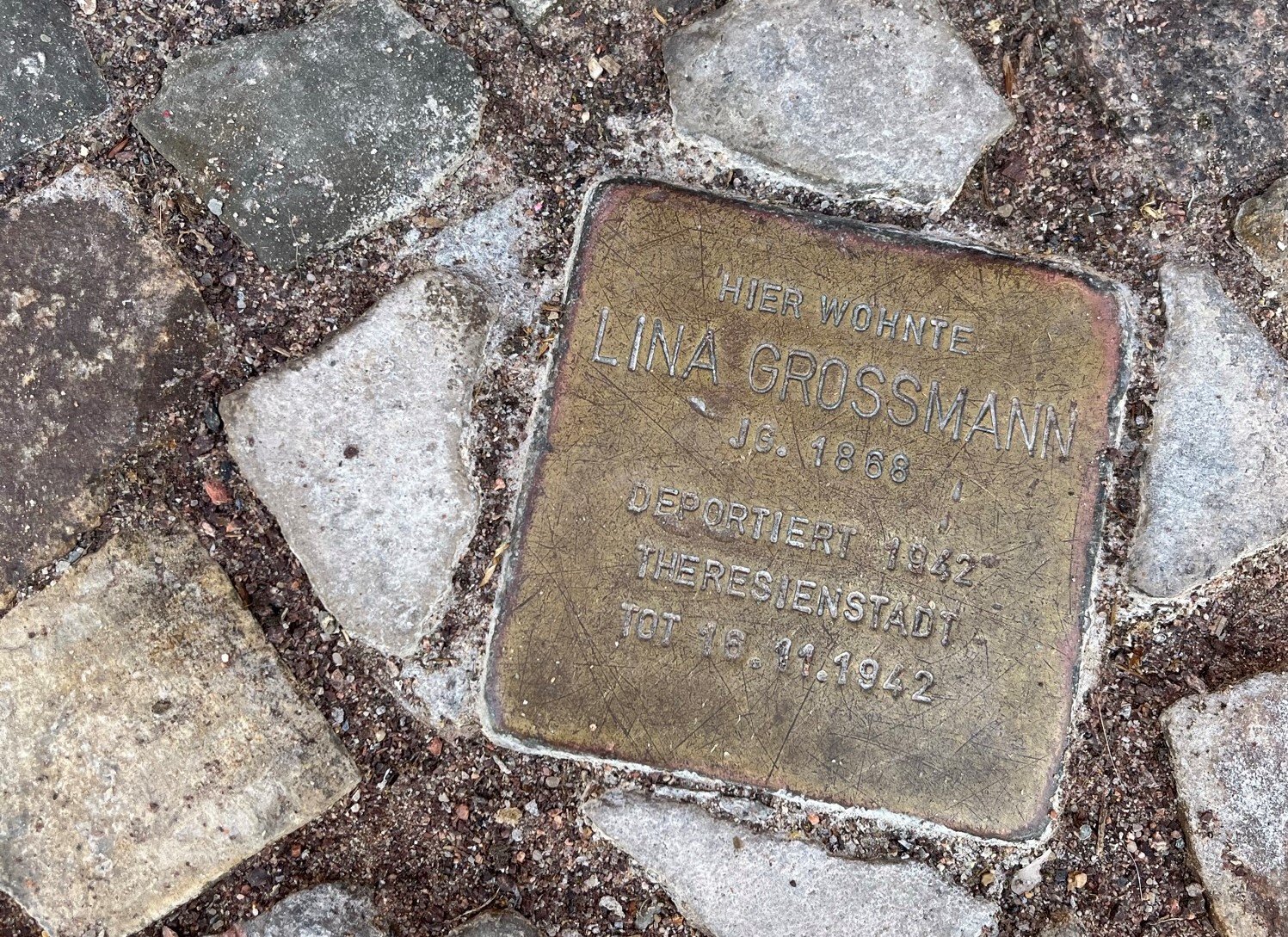 Lina-Großmann-Stolperstein