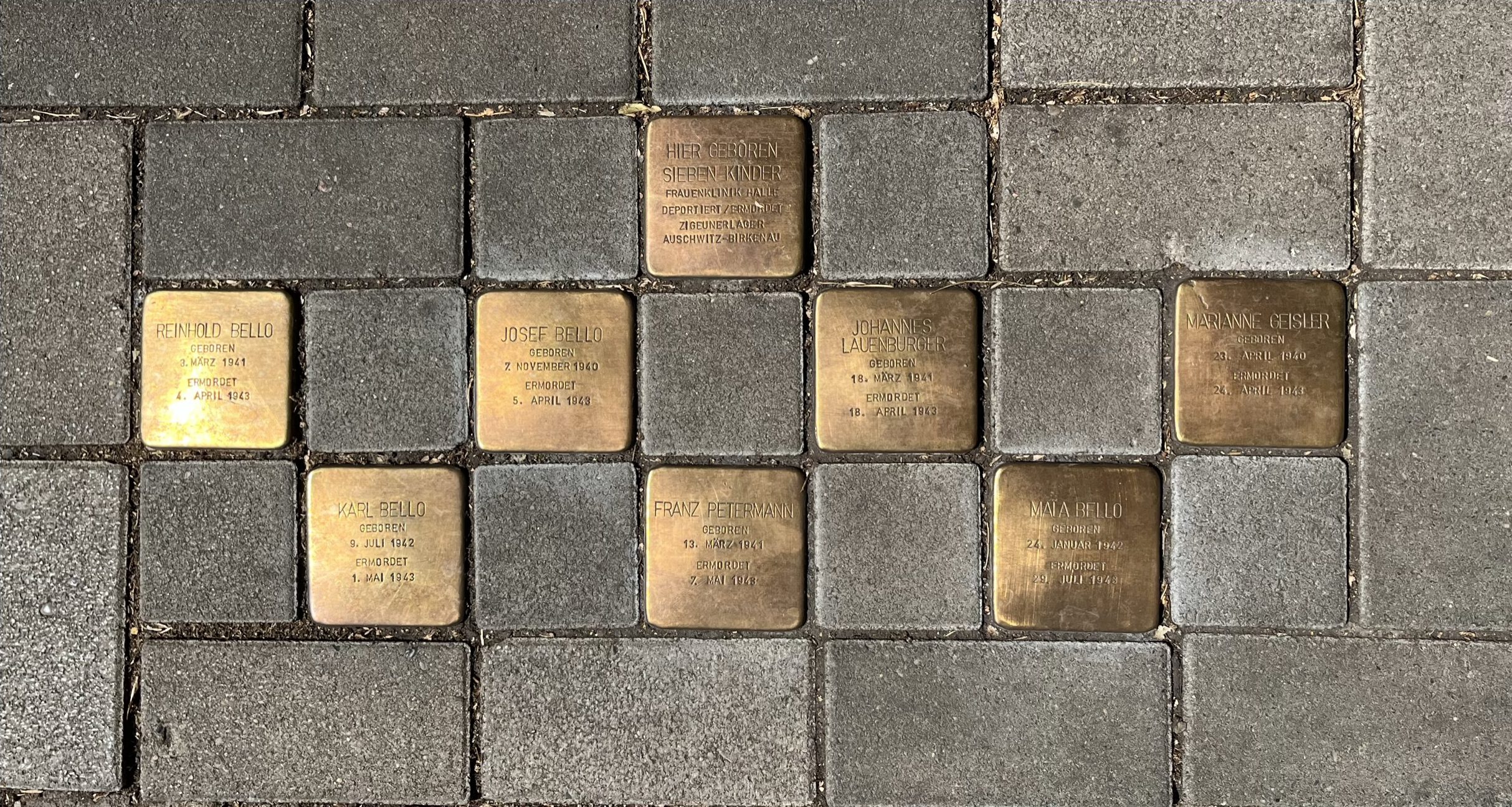 Stolpersteine-Magdeburger-Strasse-Halle