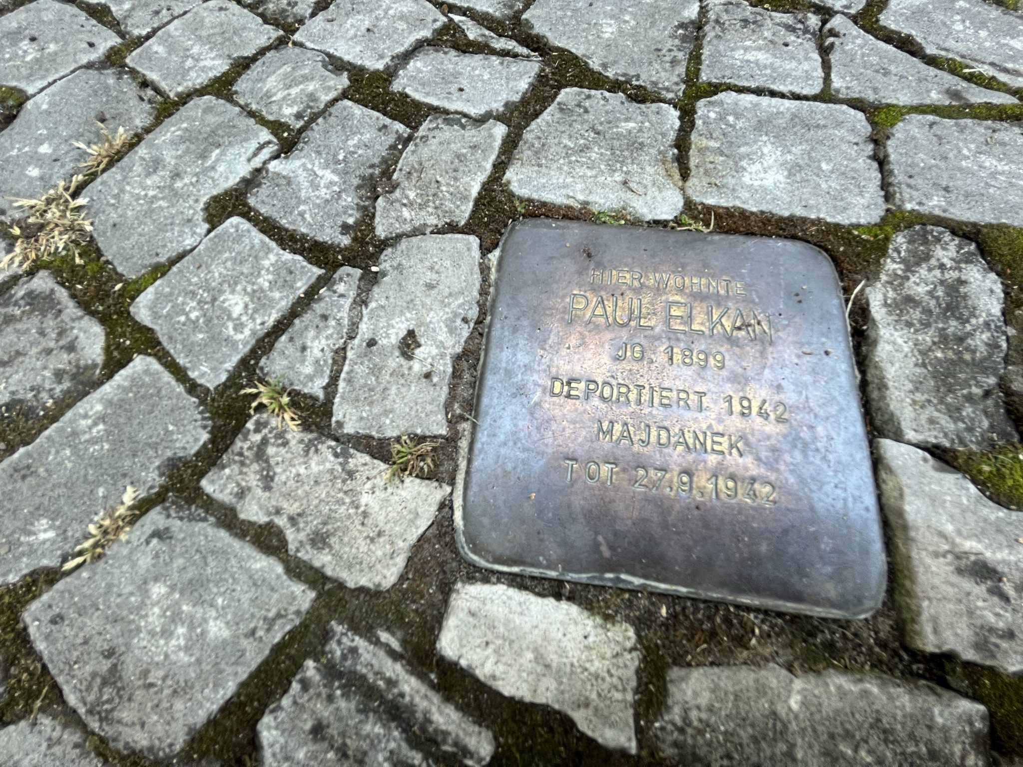 Stolperstein-Paul-Elkan-Landrain-Halle