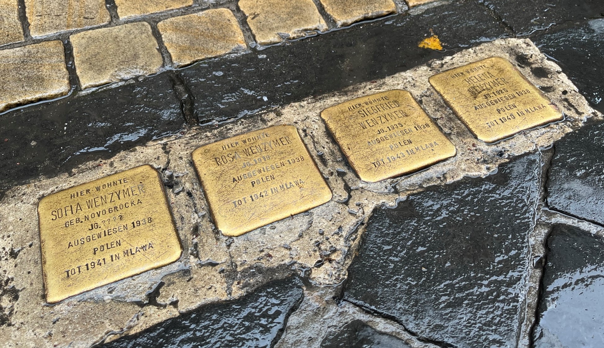 Stolperstein Leipziger Straße