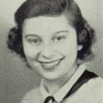 Lilo Brilling im Jahrbuch ihrer Highschool 1950